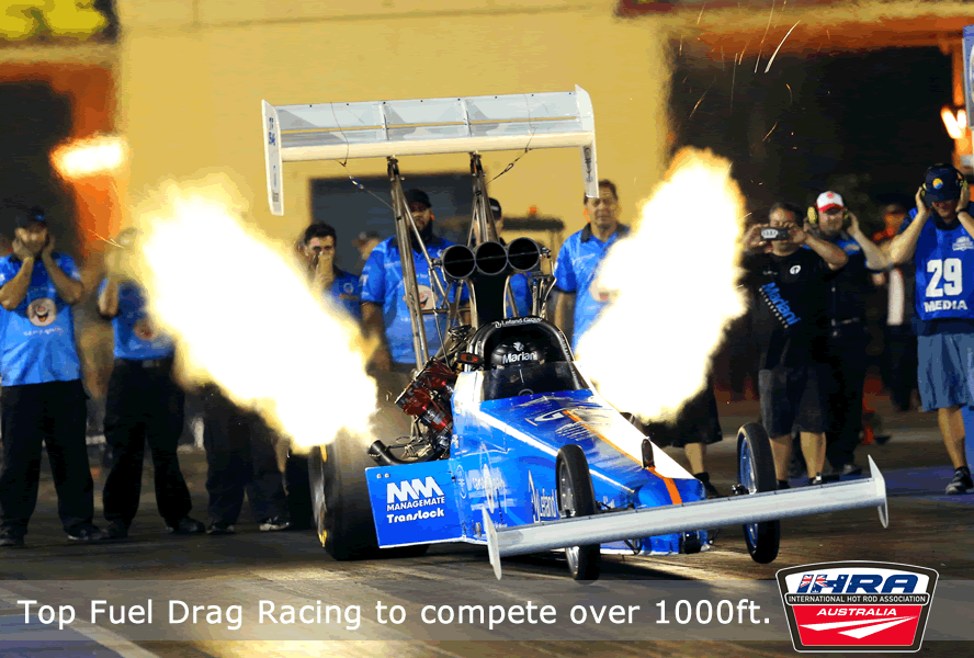 Top Fuel Drag Racing to compete over 1000ft International Hot Rod